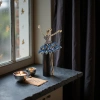 Ballerina brooch, an elegant dance-themed accessory with a delicate metallic texture, comes in a gift box details Picture
